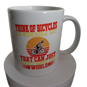 Pre-Made Think of Bicycles as Rideable Art