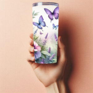 Tumbler - Butterflies #1