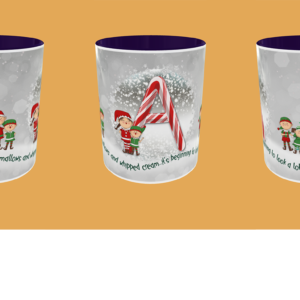 Christmas - Candy Cane with Initial