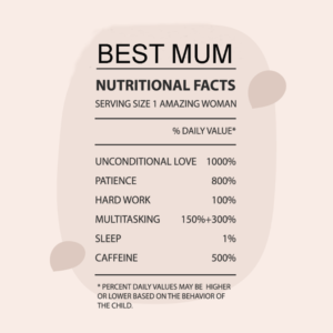 The Best Mum Coaster