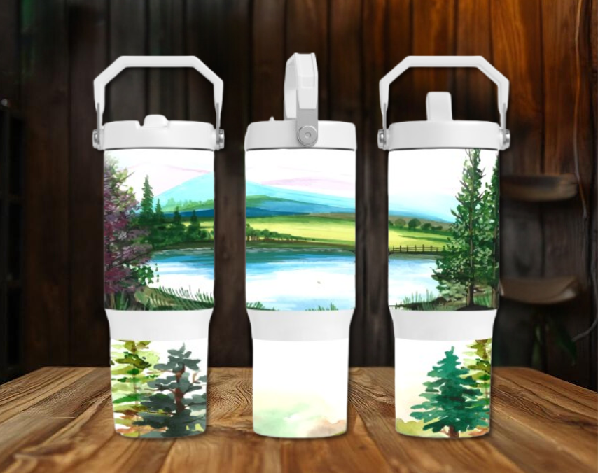 Tumblers - 30oz Mountain Lakes #1